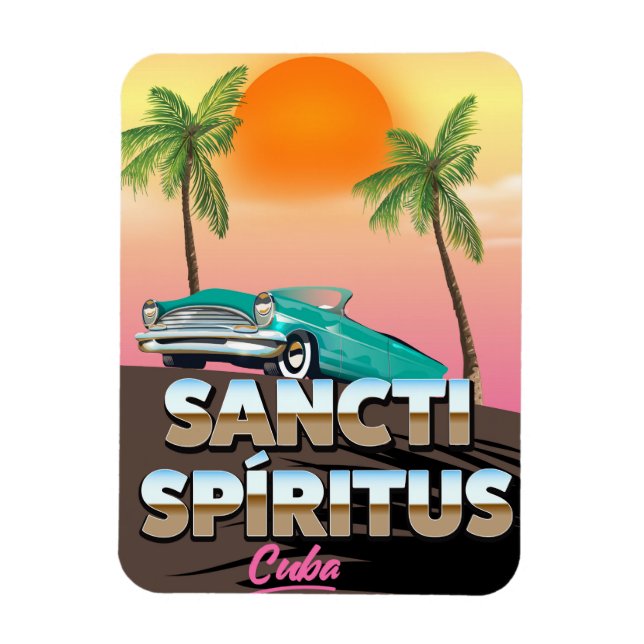 Ímã Sancti Spíritus Cuba (Vertical)