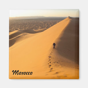 Imã Sand Dunes em Marrocos