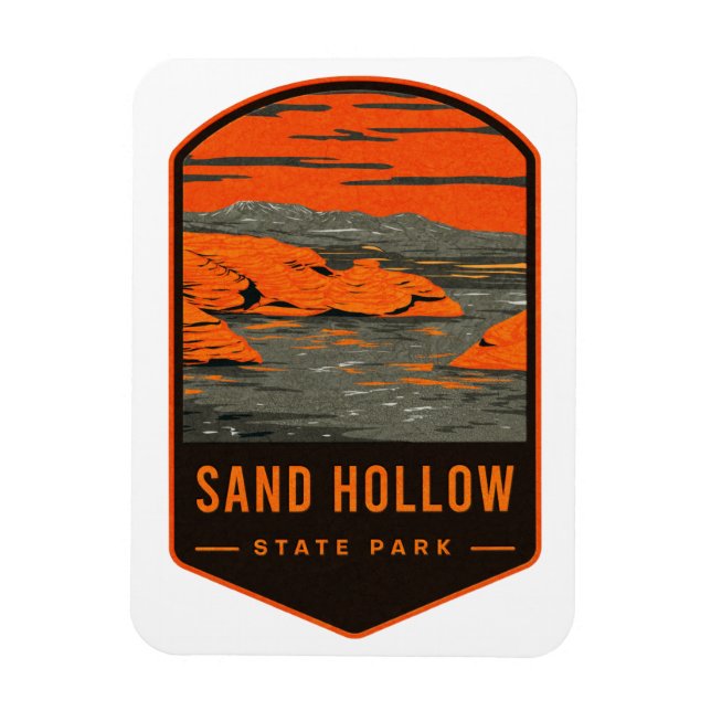 Ímã Sand Hollow State Park (Vertical)