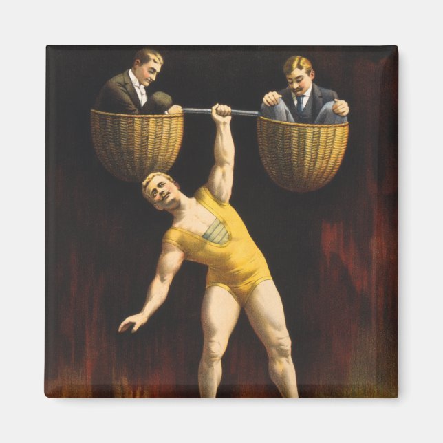 Imã Sandow Eugen Sandow Vaudeville Weightlifter (Frente)