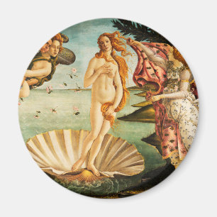 Imã Sandro Botticelli O Nascimento de Vênus Belas Art