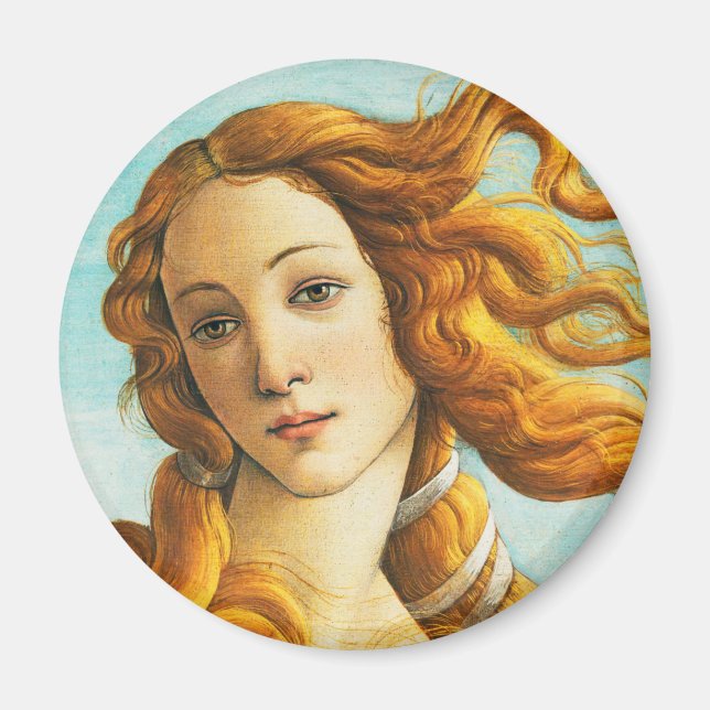 Imã Sandro Botticelli O Nascimento de Vênus Detalhe do (Frente)