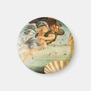 Imã Sandro Botticelli O Nascimento de Vênus Zéfiro, Cl