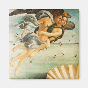 Imã Sandro Botticelli O Nascimento de Vênus Zéfiro, Cl