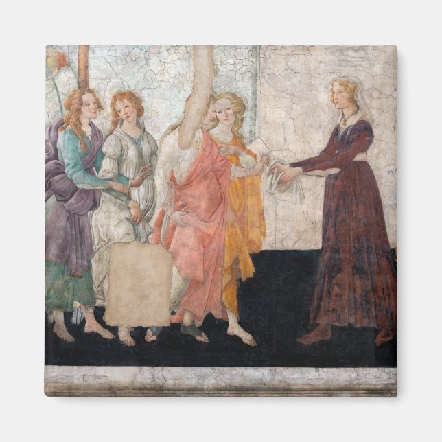 Imã Sandro Botticelli - Vênus e os Três Graus (Frente)