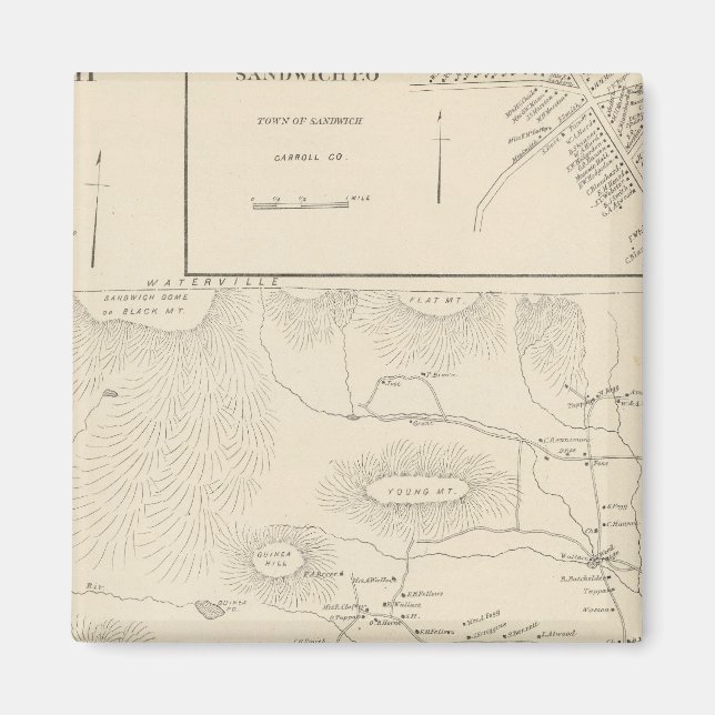 Imã Sanduíche, Carroll Co (Frente)