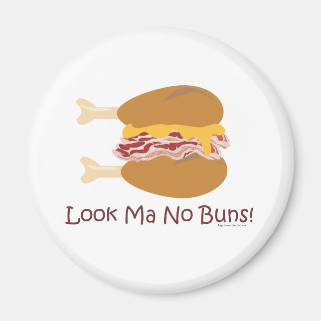 Imã Sanduíche de frango louco (Frente)