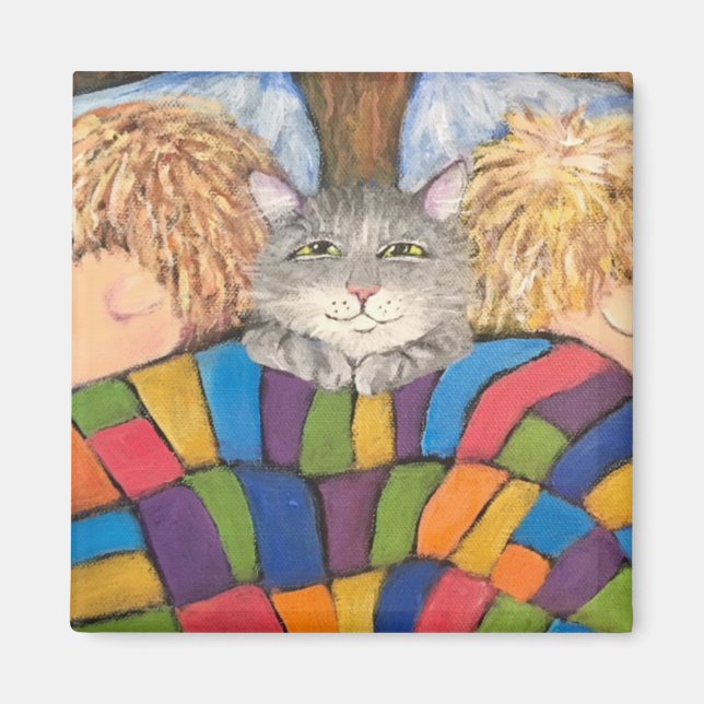 Imã Sanduíche de Gato (Frente)