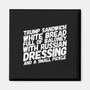 Imã Sanduíche engraçado anti-Trump Impeach Trump polít