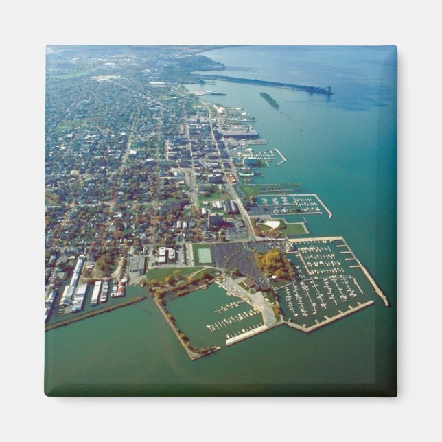 Imã Sandusky Waterfront (Frente)