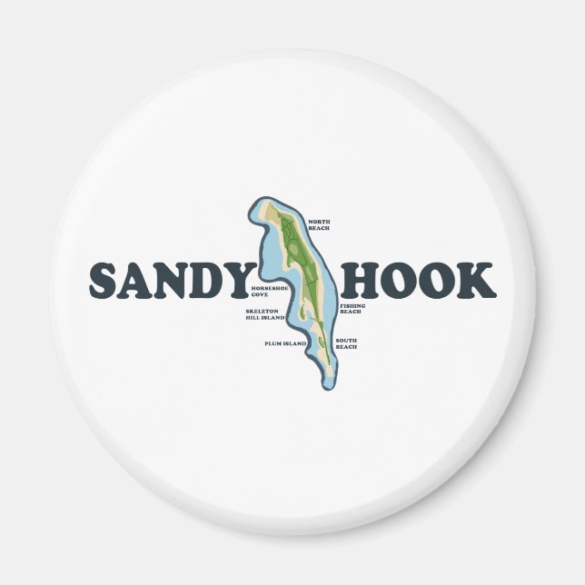 Imã Sandy Hook. (Frente)