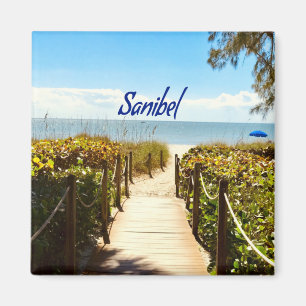 Imã Sanibel Island, Florida Beach Ocean