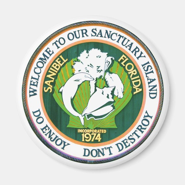 Imã Sanibel Magnet 1 (Frente)