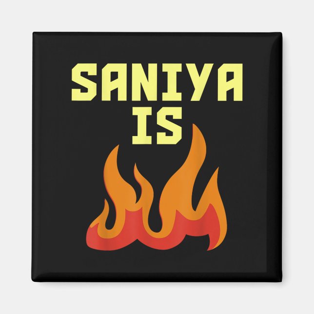 Imã Saniya Is Fire (Frente)