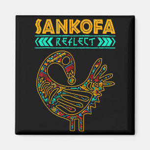 Imã Sankofa História Negra Afro Orgulho Africano Homen