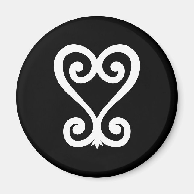 Imã Sankofa | Retorne e pegue - Símbolo de Adinkra (Frente)