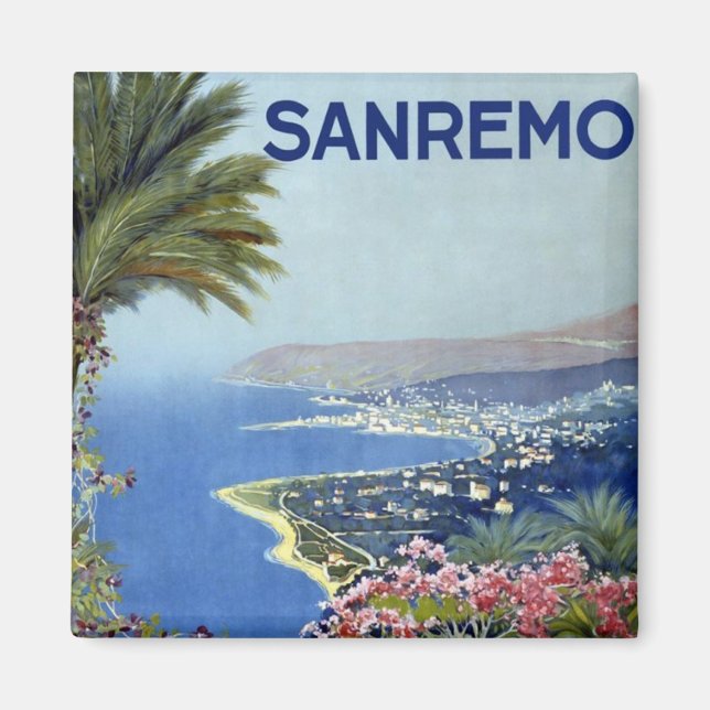Imã Sanremo Italy Vintage (Frente)