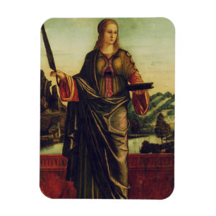 Ímã Santa Anastácia de Roma Arte Premium