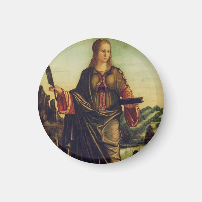 Imã Santa Anastácia de Roma Arte Premium (Frente)