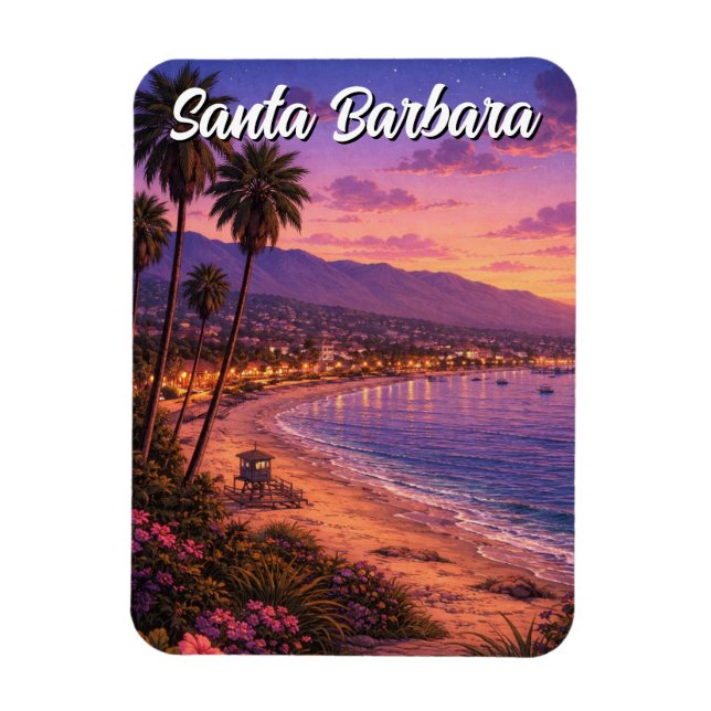 Ímã Santa Barbara Califórnia (Vertical)