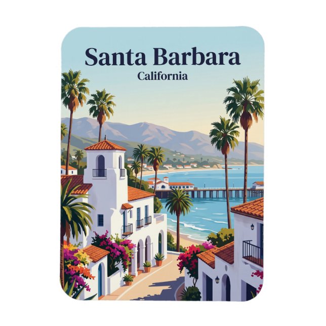 Ímã Santa Barbara, Califórnia (Vertical)