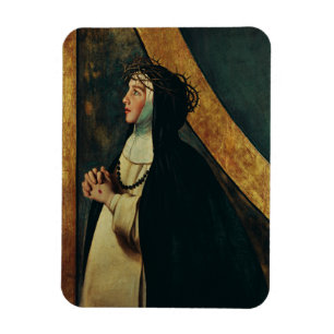 Ímã Santa Catarina de Siena por Juan Bautista Maino