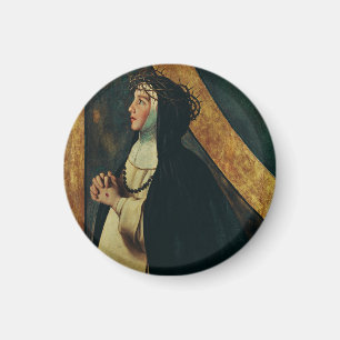 Imã Santa Catarina de Siena por Juan Bautista Maino