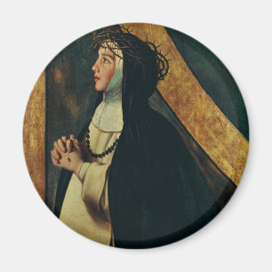 Imã Santa Catarina de Siena por Juan Bautista Maino