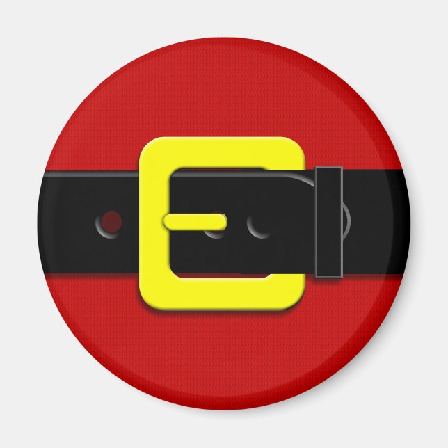 Imã Santa Claus Belt (Frente)