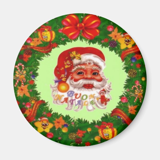 Imã Santa Claus Magnet (Frente)