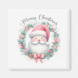 Imã Santa Claus Merry Christmas Magnet