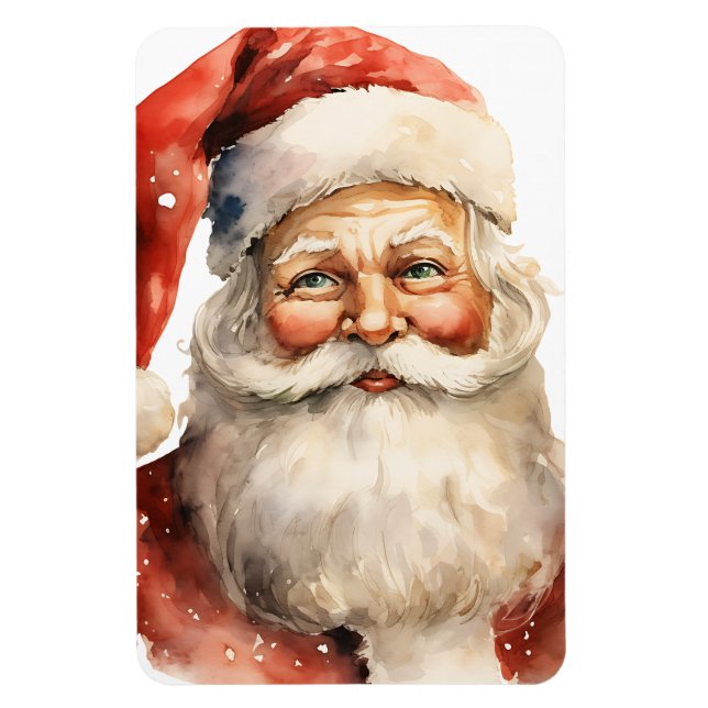 Ímã Santa Claus Retro Natal (Vertical)