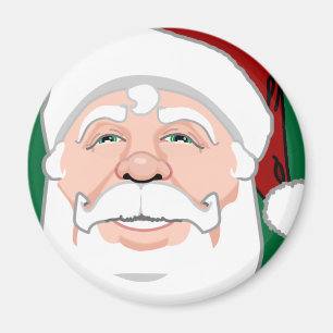 Imã Santa Clause Magnets Diversão Papais noeis Decorr