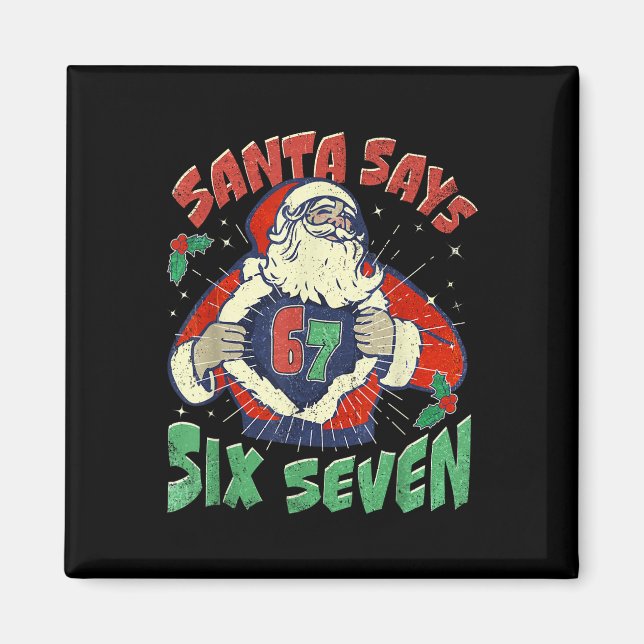 Imã Santa Diz Doente Sete 67 Seis Sete Meme Tendência  (Frente)