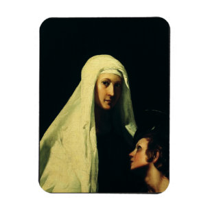 Ímã Santa Francisca de Roma por Giovanni Antonio Galli