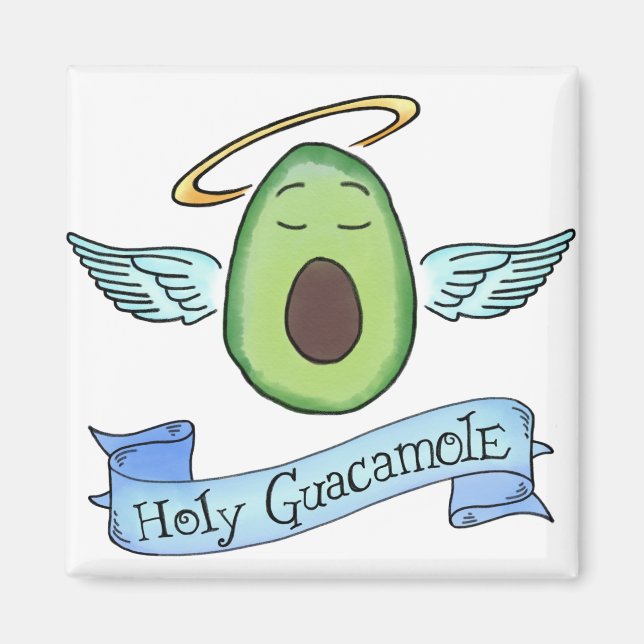 Imã Santa Guacamole (Frente)