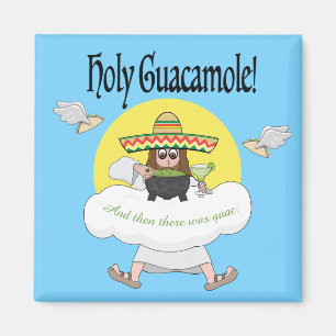 Imã Santa Guacamole Magnet