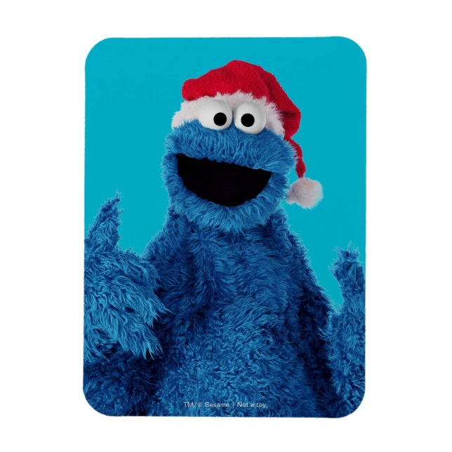 Ímã Santa Hat Cookie (Vertical)