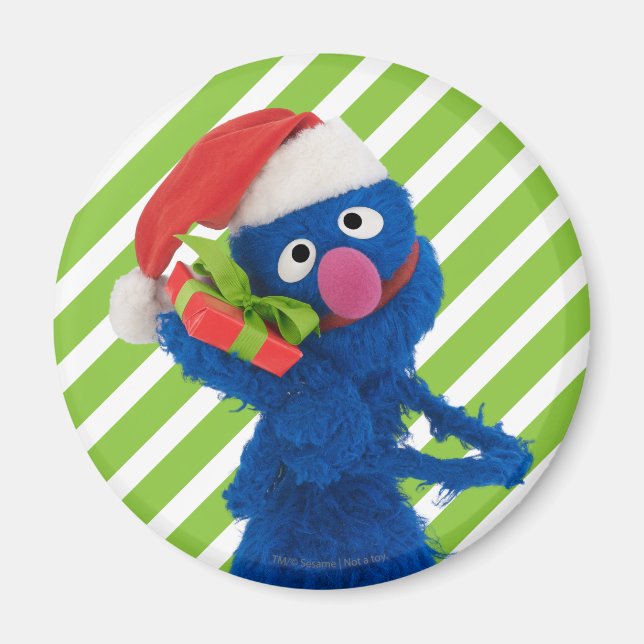 Imã Santa Hat Grover (Frente)
