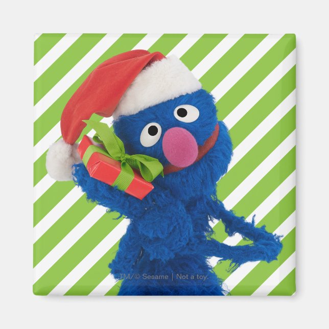 Imã Santa Hat Grover (Frente)