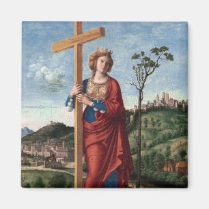 Imã Santa Helena com a Vera Cruz Arte Sacra