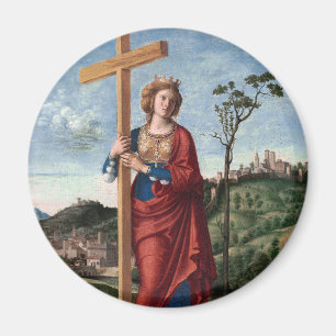 Imã Santa Helena com a Vera Cruz Arte Sacra