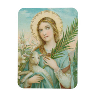 Ímã Santa Inês de Roma (MH 01)