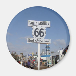 Imã Santa Monica, Califórnia - RT 66