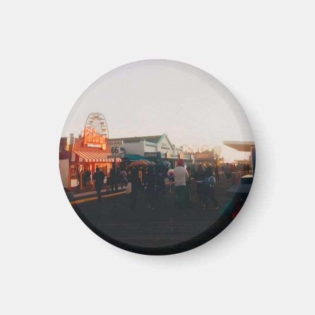 Imã Santa Monica Pier, Los Angeles, California (Frente)