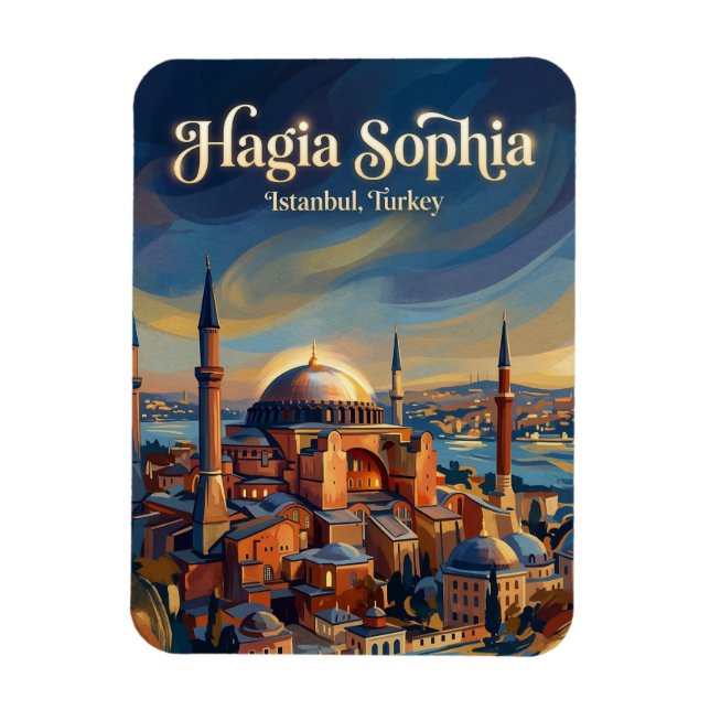 Ímã Santa Sofia, Istambul, Marmara (Vertical)