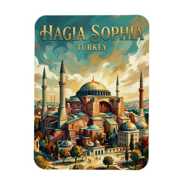 Ímã Santa Sofia Turquia (Vertical)