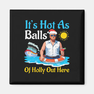 Imã Santa Trump Está Quente Como Holly Aqui Fora Dia D