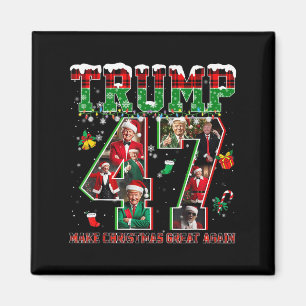 Imã Santa Trump Faça O Natal Grande Novamente Feio Xma