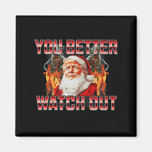 Imã Santa Trump Santa Claus Está Chegando à Cidade 202
